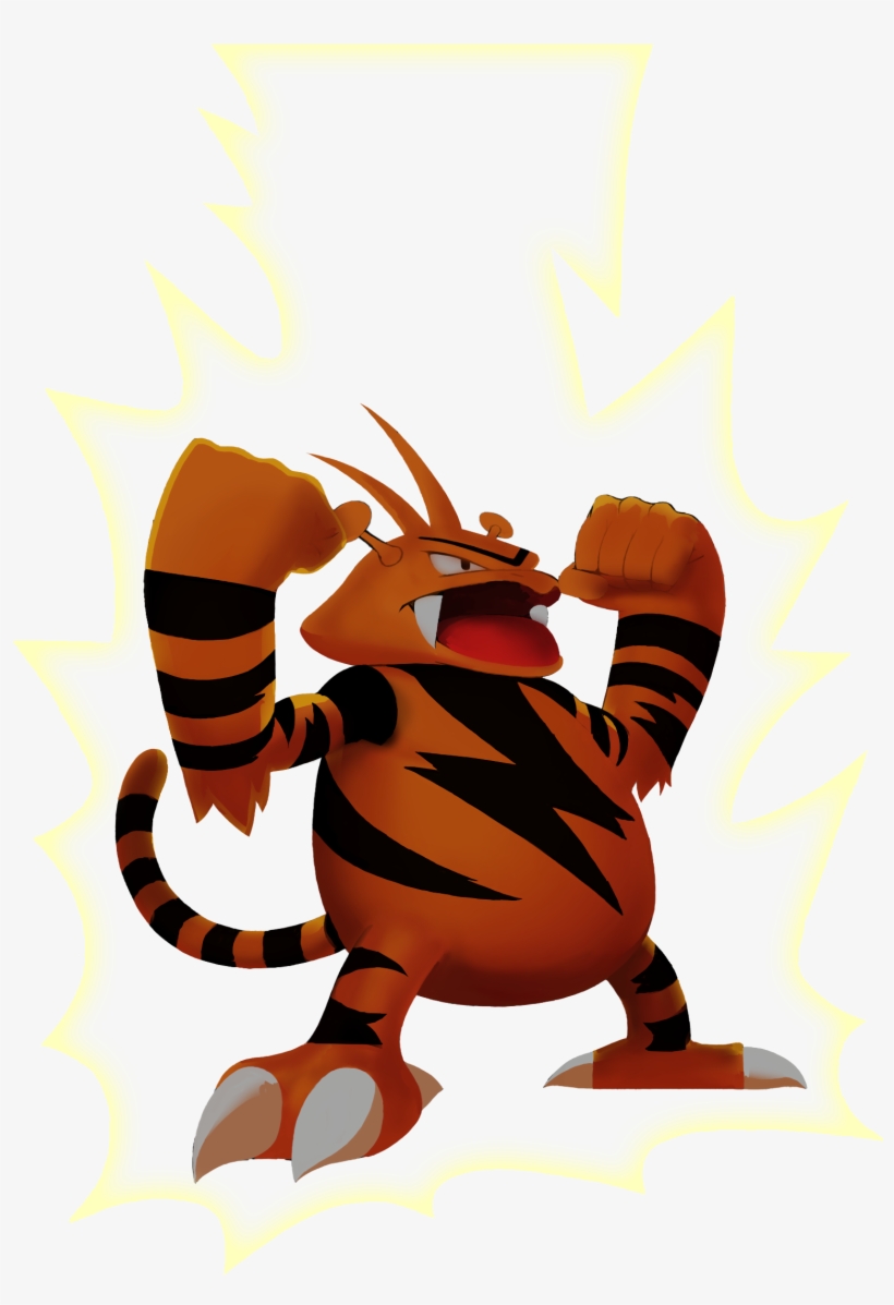 Electabuzz Used Thunder By Metalzoa17 - Illustration, transparent png #5900486