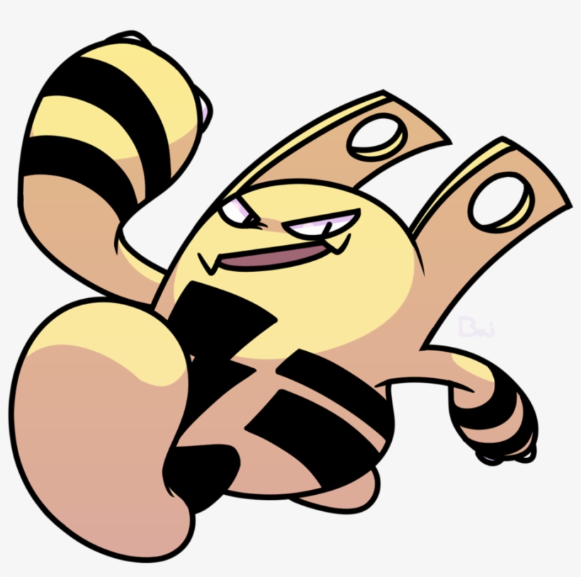 Sure, He Fell On Top Of Elekid In The Process, But, transparent png #5900616