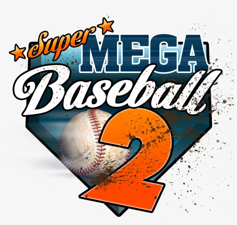 Logo - Super Mega Baseball 2 Logo Png, transparent png #5900698