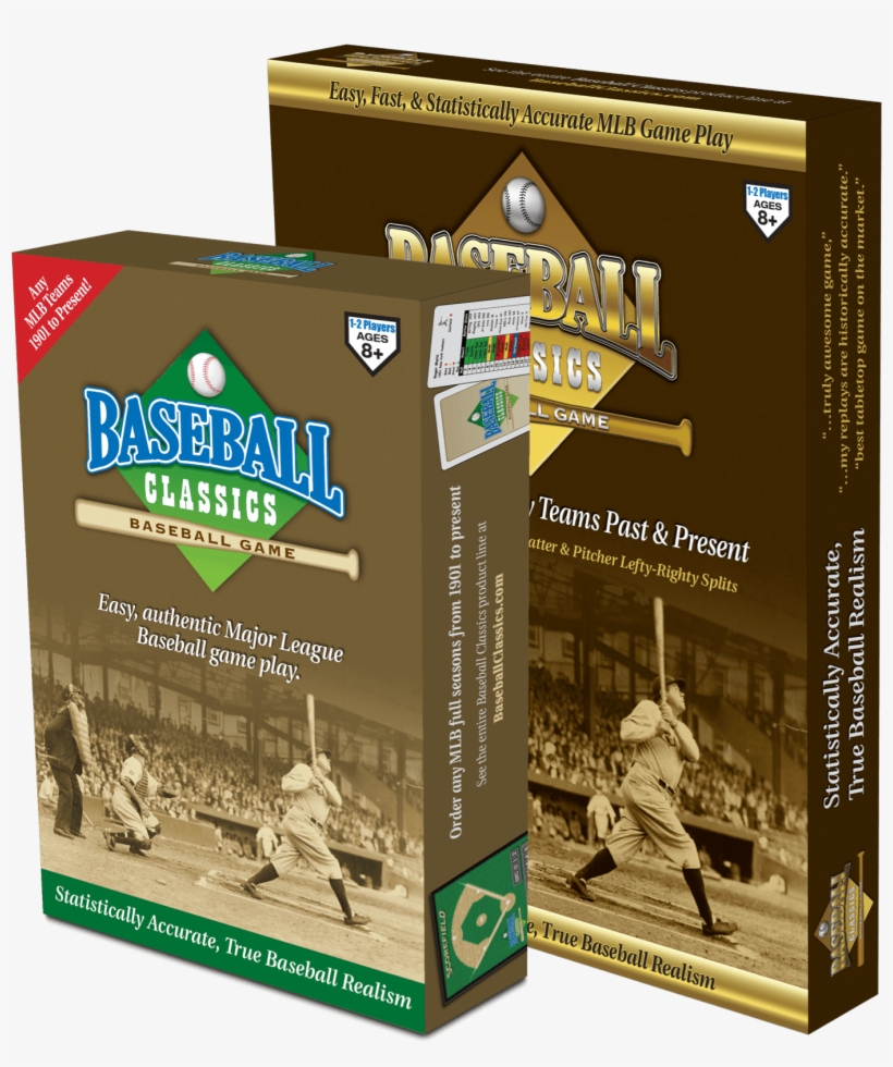 Baseball Classics Game Boxes - Babe Ruth 8x10, transparent png #5900976