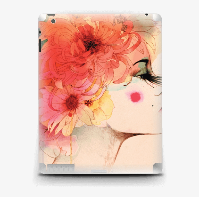 Girl In Profile Skin Ipad 4/3/2 - Libro Mirabilia, transparent png #5901026