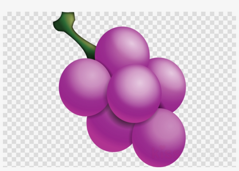 Grape Emoji Png Clipart Common Grape Vine Must - Transparent Background Chat Icon, transparent png #5901460