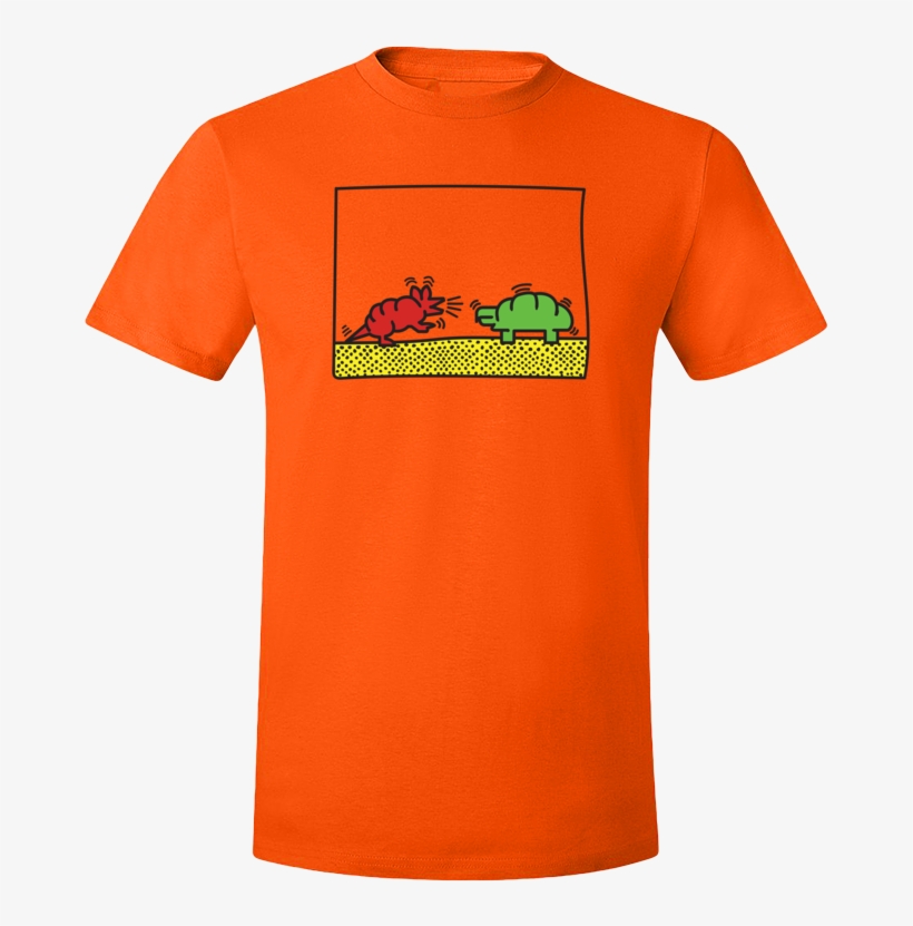 Cachicamo Diciéndole A Morrocoy - T-shirt, transparent png #5901510