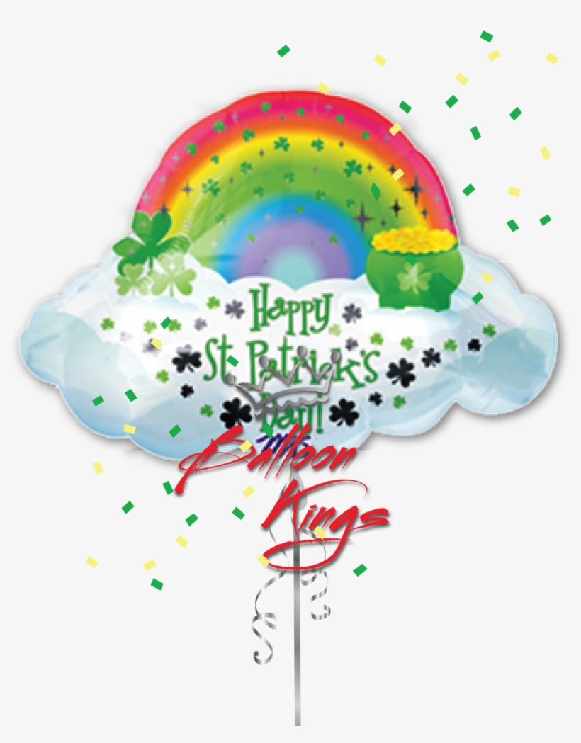 St Patricks Day Rainbow - 24" St Patrick's Day Rainbow, transparent png #5901795