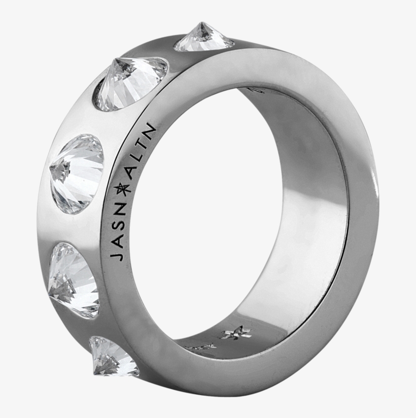 Amor Fati 5 Inverted Wide Diamond Band, transparent png #5902096