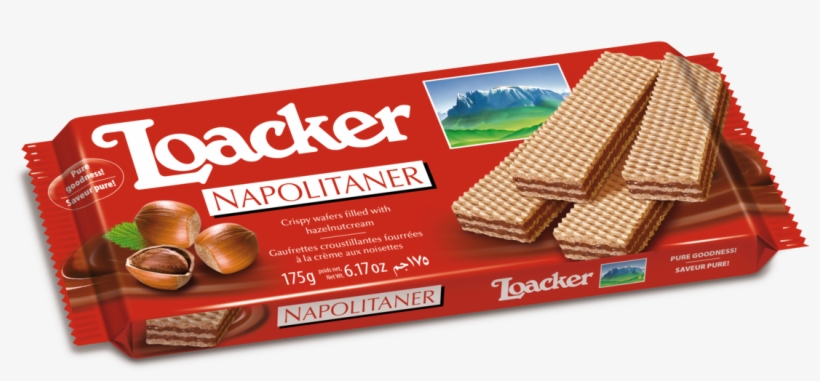 Loacker Classic Napolitaner 175gm/pack Imported From - Wafer Loacker, transparent png #5903140