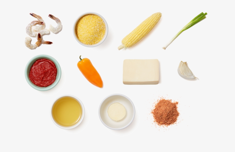 Smoky Shrimp & Polenta With Fresh Corn & Sweet Peppers - Shrimp, transparent png #5903144