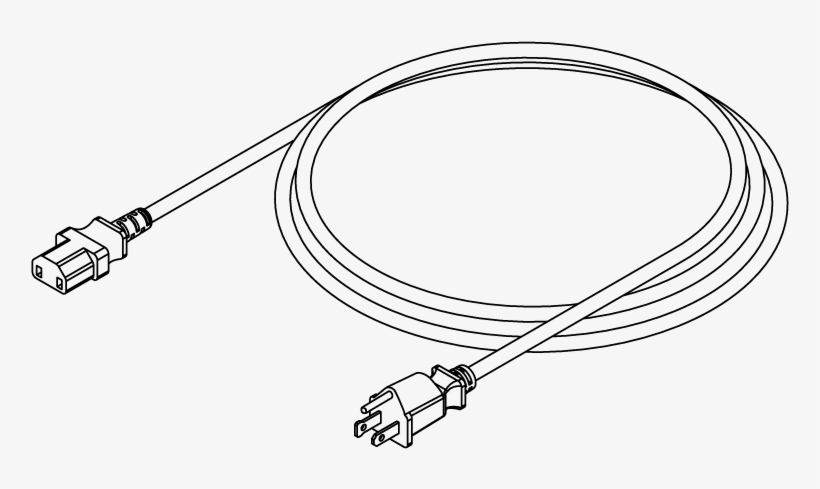 Essentia Power Cord - Workrite Tr-12240500-a-sf5.5 Natural Oled Replacement, transparent png #5903327