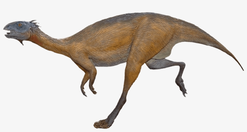 Iguanodon - Dryosaurus Running, transparent png #5905084