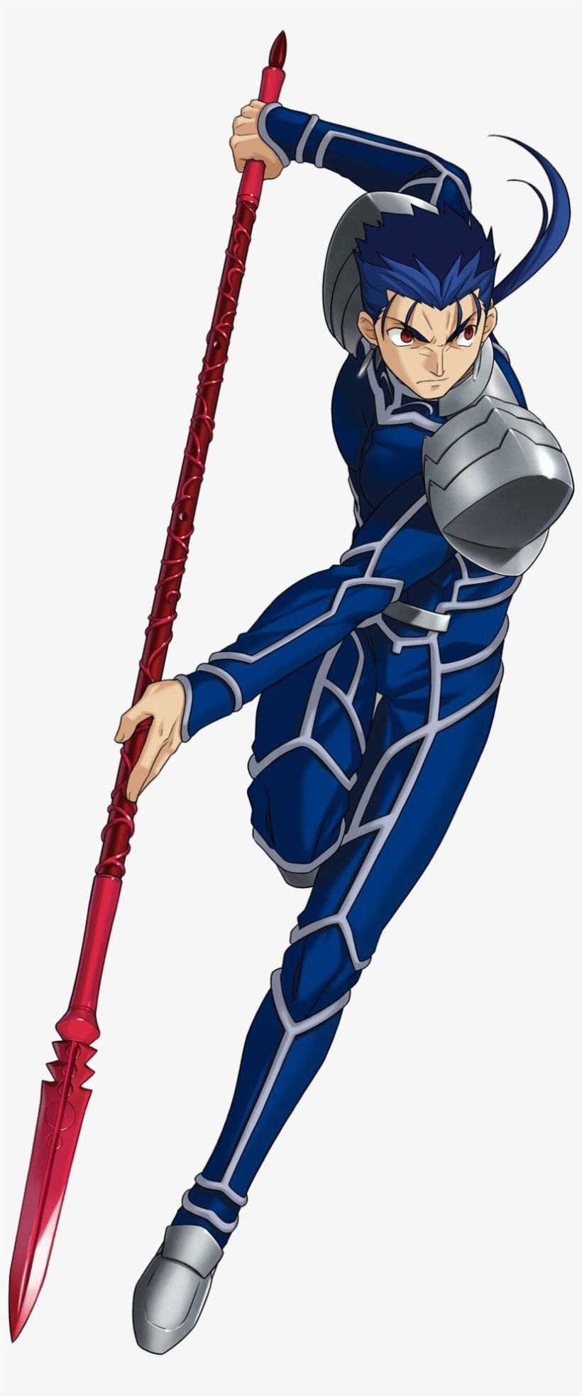 Appearance - Http - //img1 - Wikia - Nocookie - Net/ - Fate Stay Night Lancer Png, transparent png #5905274