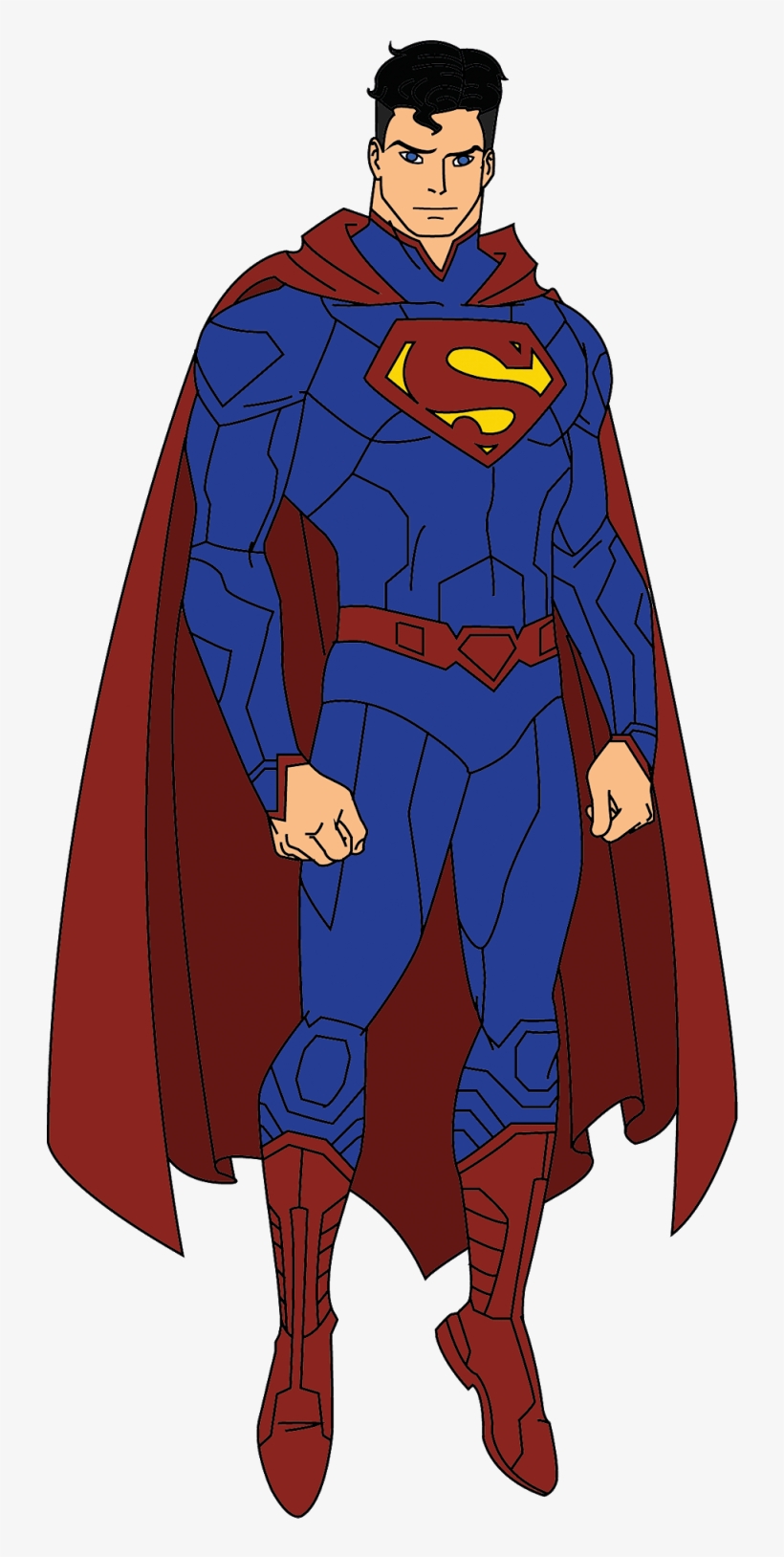 New 52 Superman - Superman New 52 Drawing, transparent png #5906432