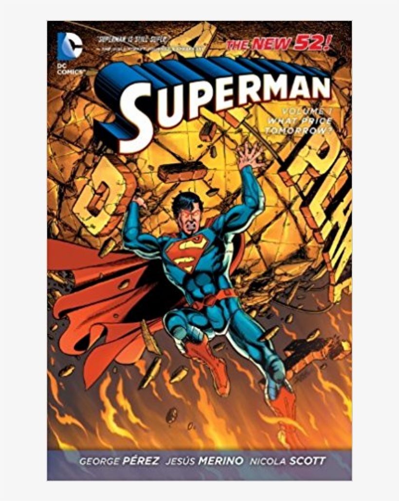 Comic Book Superman New52, transparent png #5906926