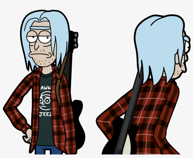 John Rick - Rick Zarchez - Dude Rick - Vaporwave Rick, transparent png #5907858