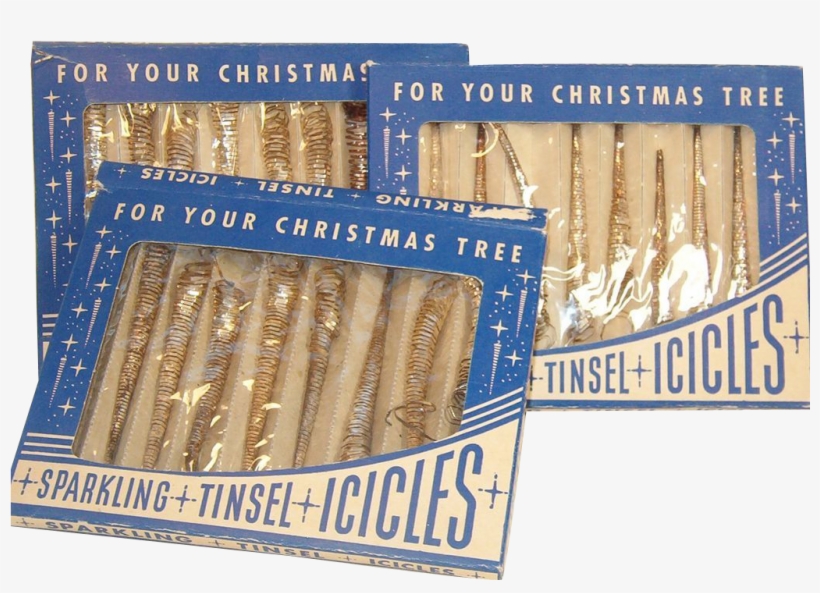Icicles Spiral Png Clipart Royalty Free Stock - Tinsel, transparent png #5908029