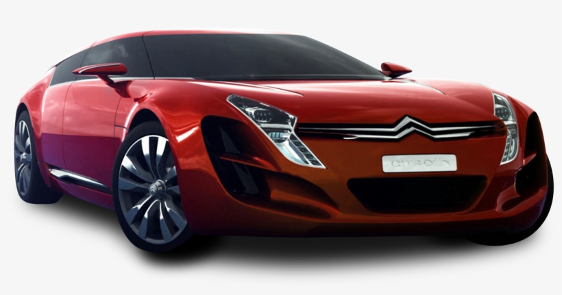 Red Citroen C Metisse Car Png Image - Citroen C Metisse, transparent png #5908681