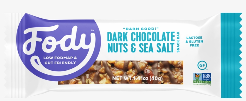 2 Free Dark Chocolate Nuts & Sea Salt Bars - Fodmap, transparent png #5908996