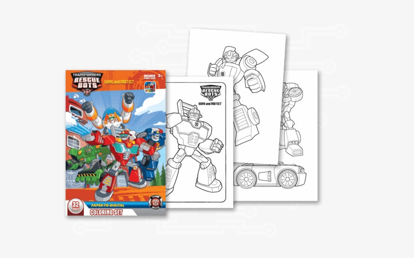 Transformers Rescue Bots Coloring Pages - Transformers Rescue Bots Colouring Pages, transparent png #5908998