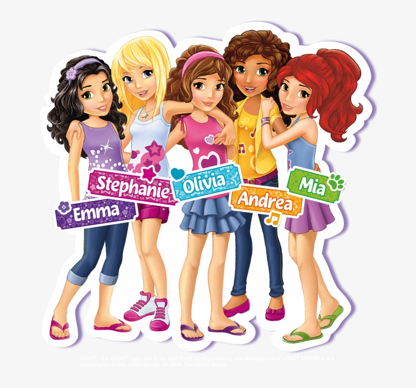 Pin By Crafty Annabelle On Lego Friends Printables - Lego Friends Logo Png, transparent png #5909276