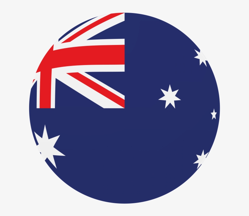 Australia Round Flag - Australia Flag Ball Png, transparent png #5909279