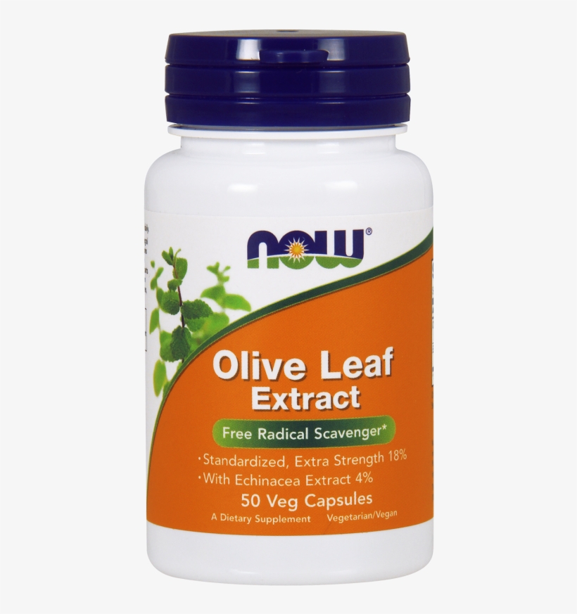 Olive Leaf Extract Veg Capsules - Now Foods Olive Leaf Extract - 100 Vcapsules, transparent png #5909551