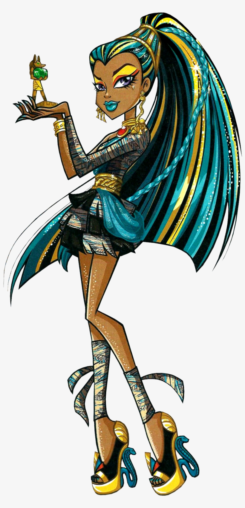 Monster High Cleo De Nile And Nefera De Nile Together - Nefera De Nile Artwork, transparent png #5909601