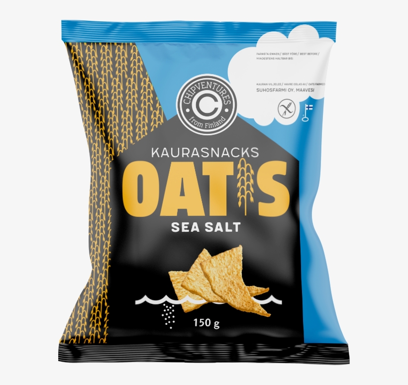 Oatis®sea Salt - Kaura Snacks, transparent png #5909605