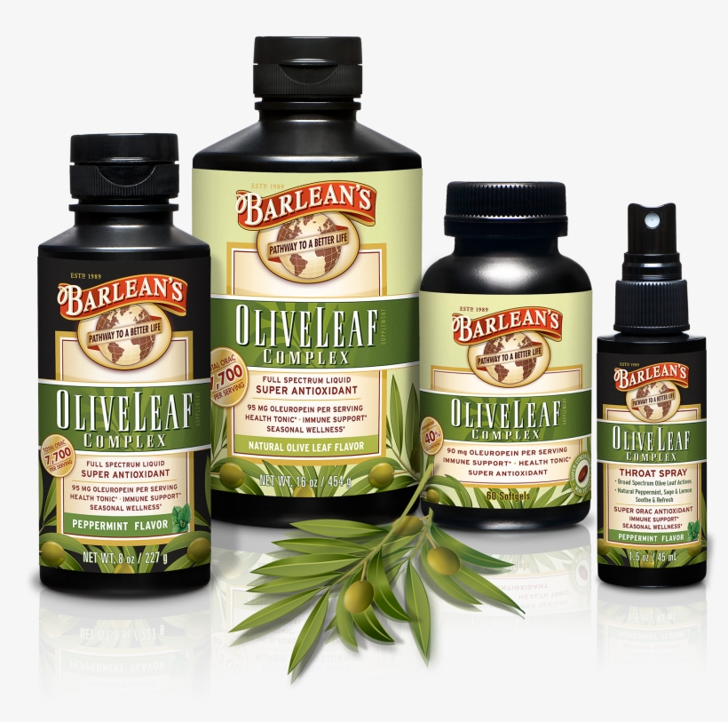 Barlean's Olive Leaf Complex - Barlean's - Olive Leaf Complex - 60 Softgels, transparent png #5909660