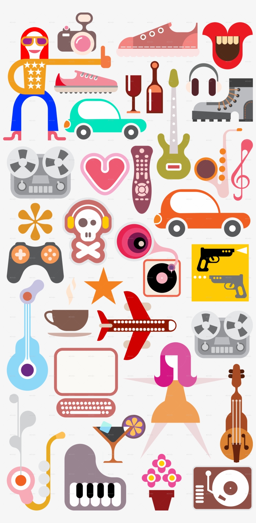 And Hobby - Leisure Hobby Collage, transparent png #5910163