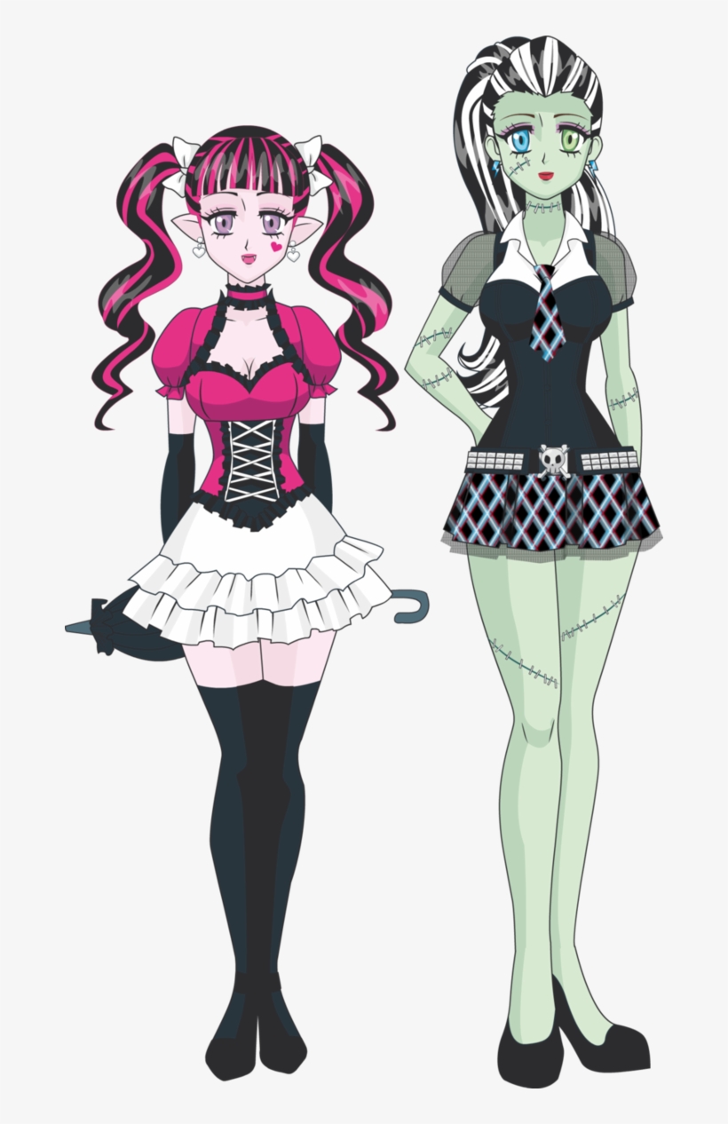 Monster High Images Draculaura & Frankie Stein Hd Wallpaper - Frankie Draculaura Monster High, transparent png #5910315