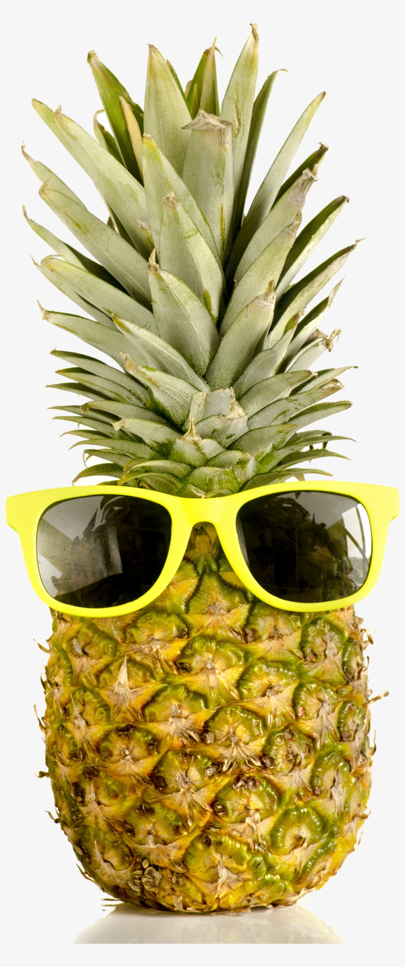 Pineapple Wearing Sunglasses, transparent png #5910839