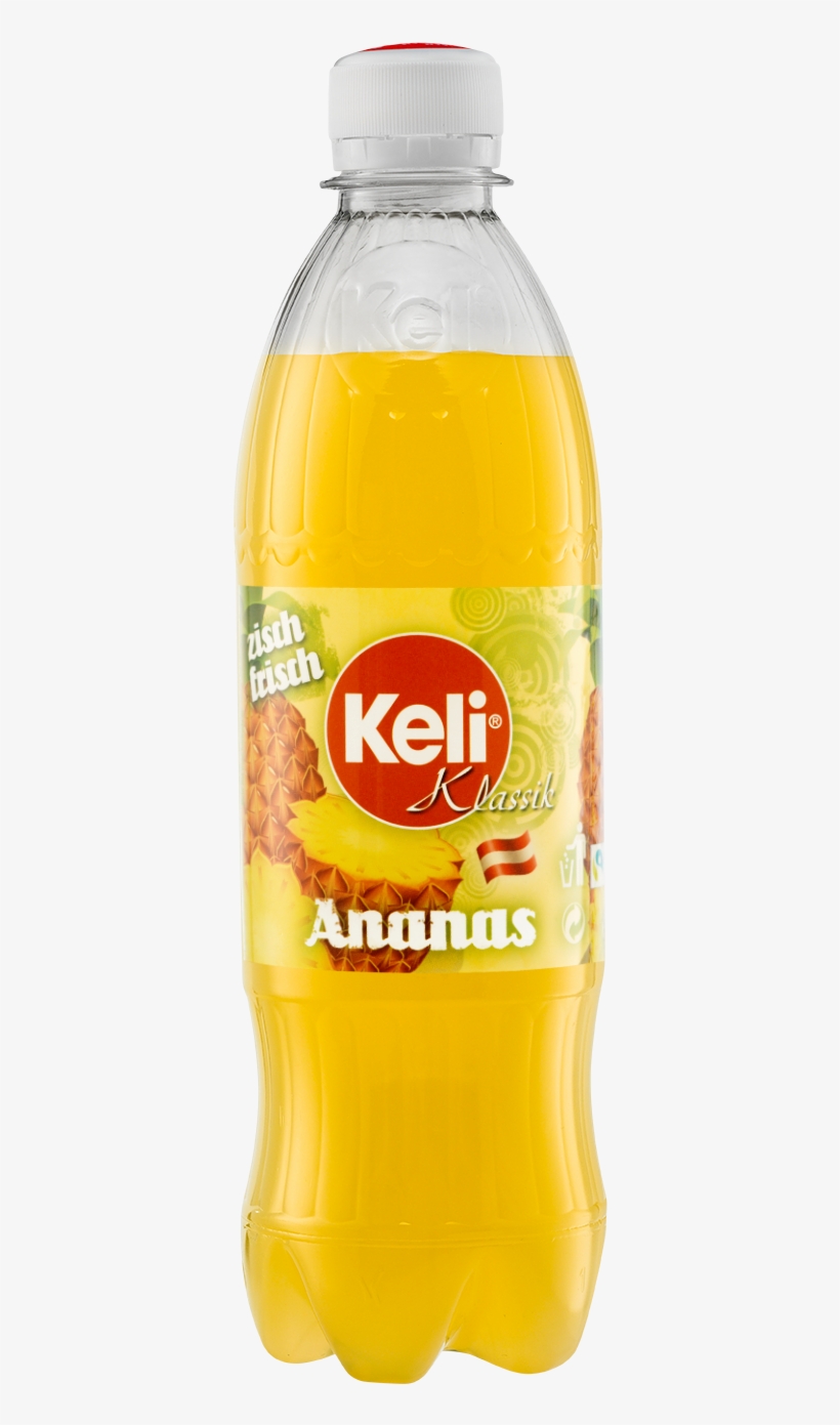 Keli 0,5l Pet Flasche Ananas - Keli, transparent png #5911175