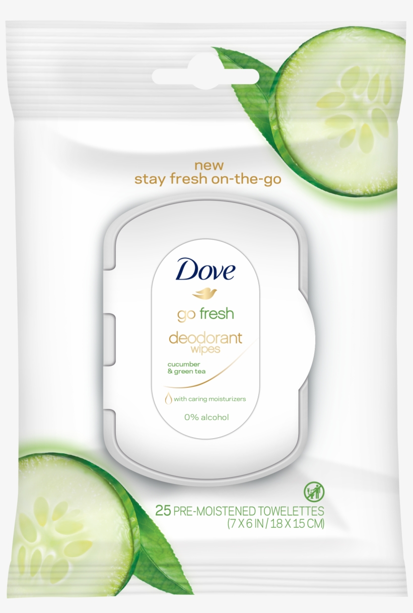 Dove Cucumber Green Tea 25ct Wipes Dove Created Smell - Dove, transparent png #5911266