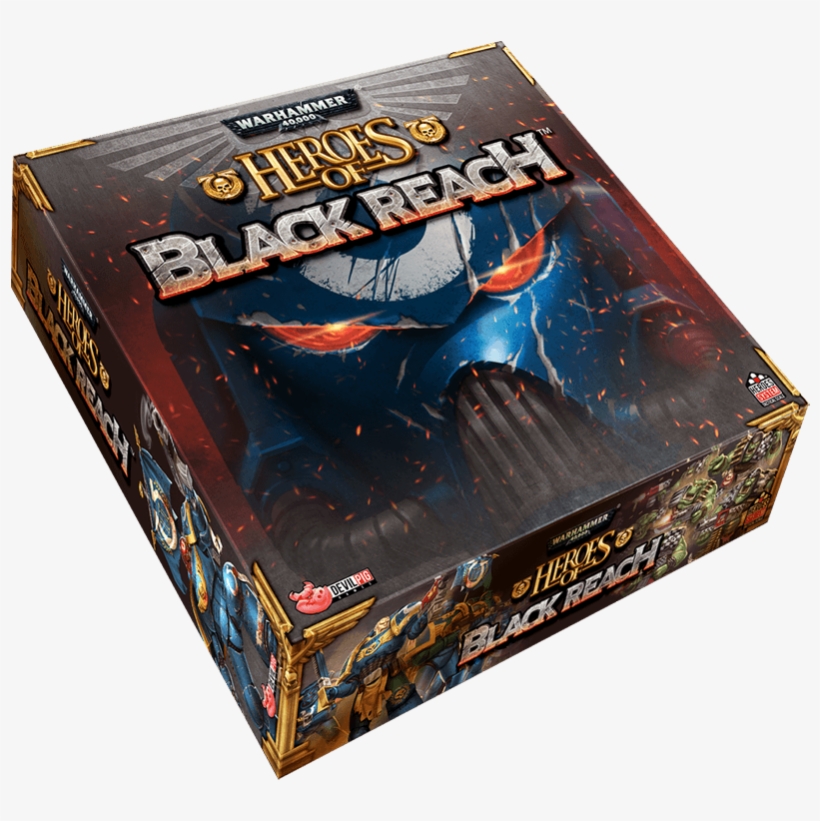 Heroes Of Black Reach Core Box - Heroes Of Black Reach Box, transparent png #5911369