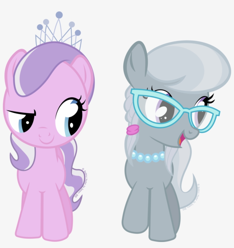 Diamond Tiara Und Silver Spoon By Lumorn-d50utt3 - Silver Spoon Pony Diamond Tiara, transparent png #5911950