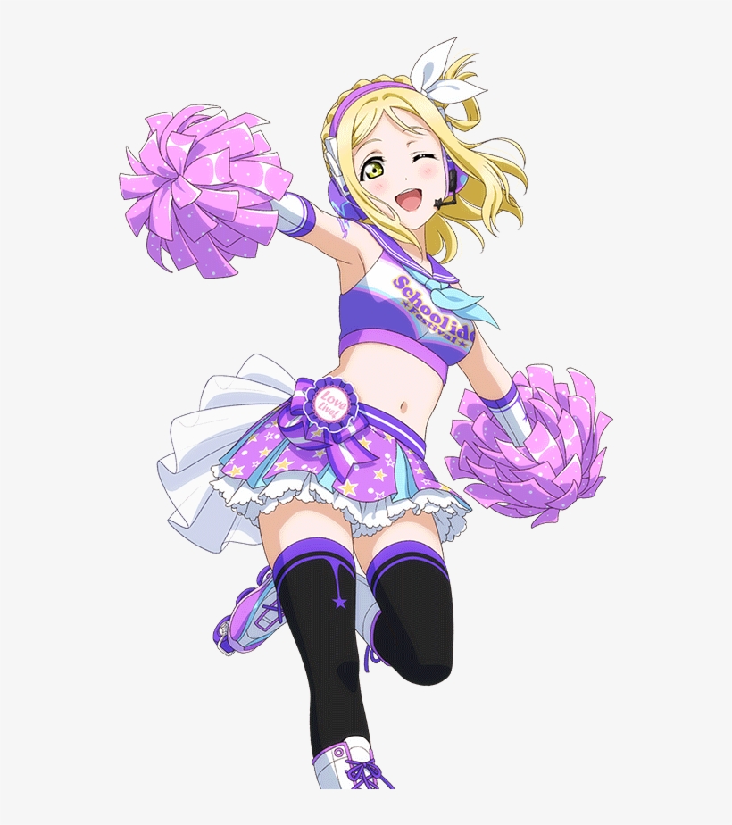 Download Images - Love Live Cheerleader Mari, transparent png #5912009
