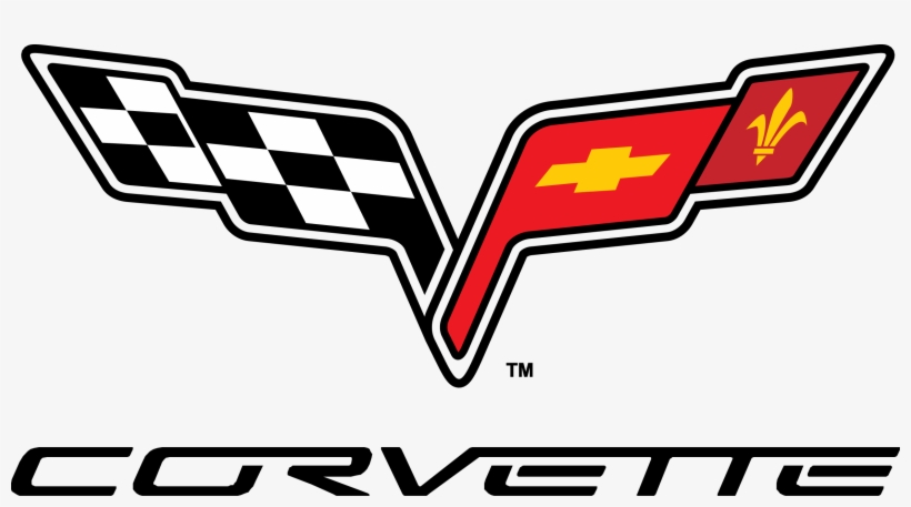 Image Free Stock Corvette Vector Silhouette - C6 Corvette Logo, transparent png #5912073