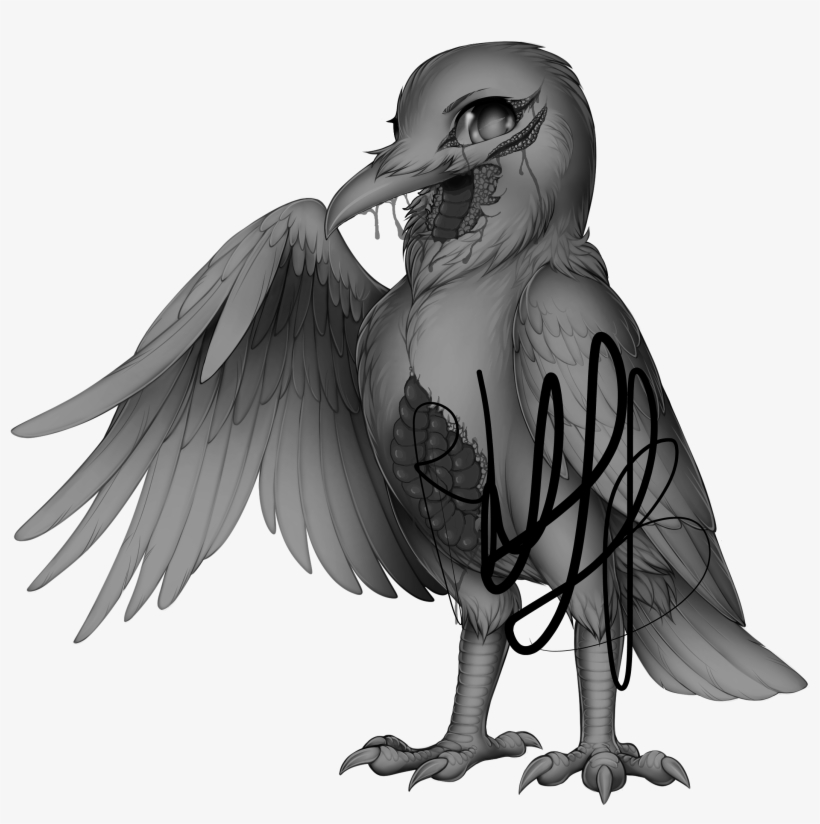 2g0yrbl - Furvilla Base Crow, transparent png #5912216