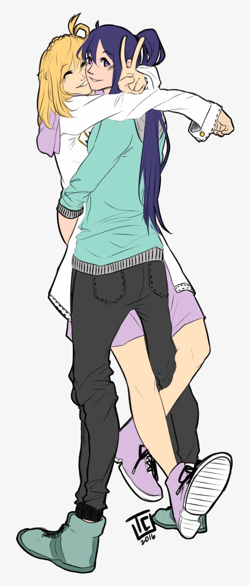 I Recently Commissioned @skiretehfox For Some Cute - Art, transparent png #5912269