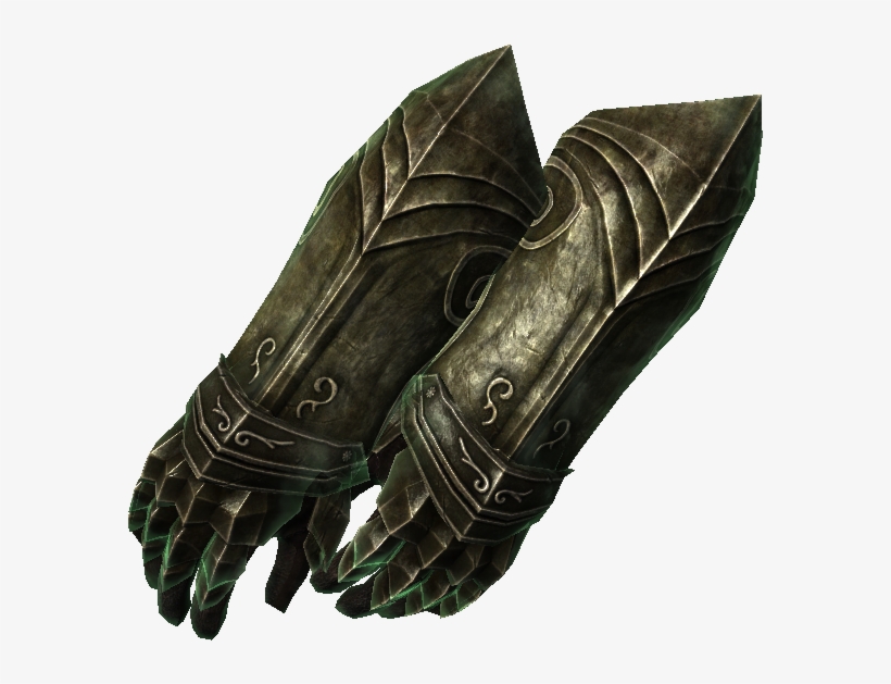 Skyrim Elven Gauntlets, transparent png #5913481