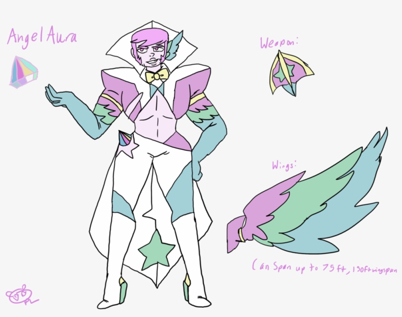 Su Oc Ref Angel - Angel Aura Quartz Su Oc, transparent png #5913662