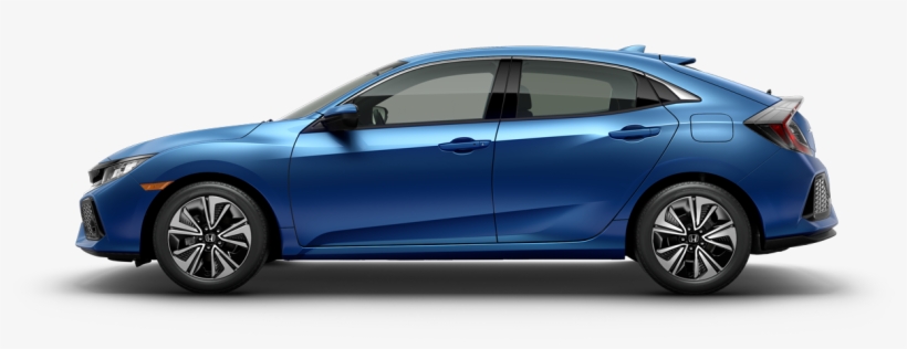 2017 Honda Civic Hatchback Side Profile - Black Honda Hatchback 2017, transparent png #5913968