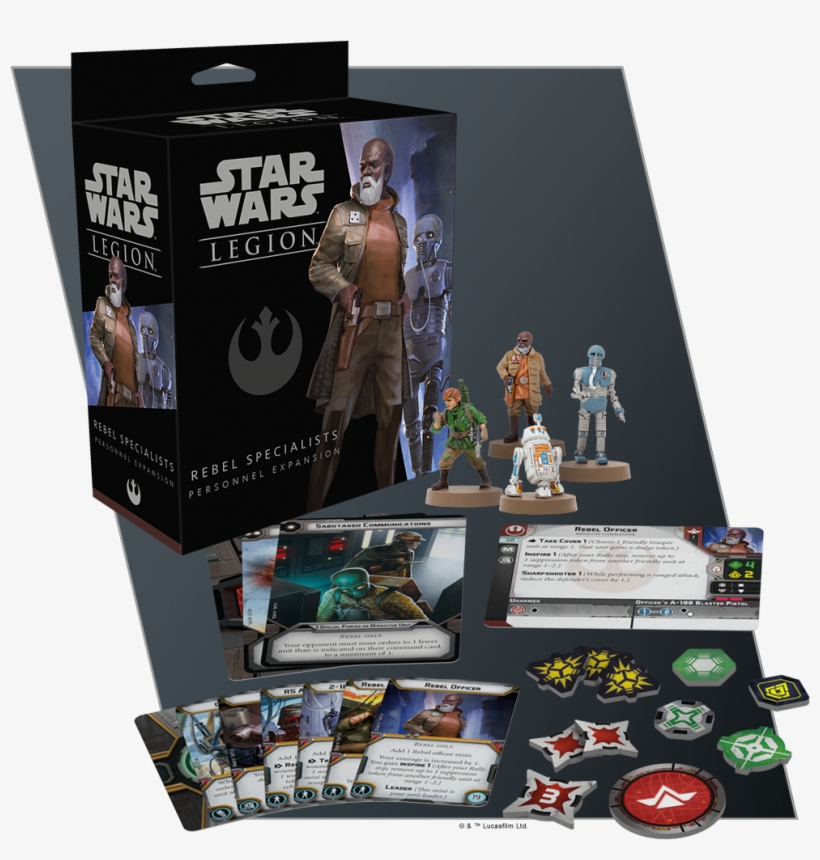 Releasing In The First Quarter Of 2019, These Two Expansions - Star Wars Legion Specialists, transparent png #5914028