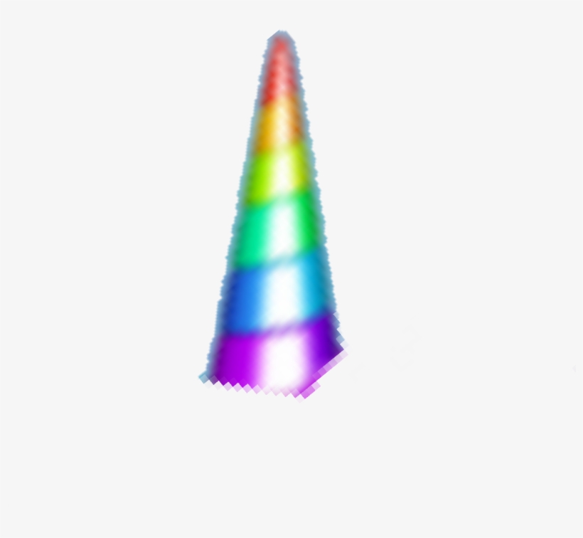 Unicorn Unicornhorn Horn Filter Snapchat Rainbow Cute - Picsart Photo Studio, transparent png #5914086