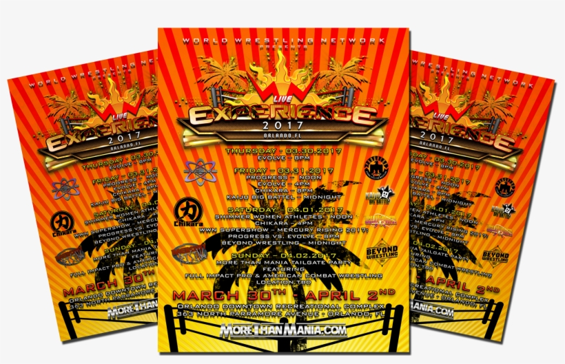 Complete Wrestlemania Weekend Schedule At Wwnlive Experience, transparent png #5914490