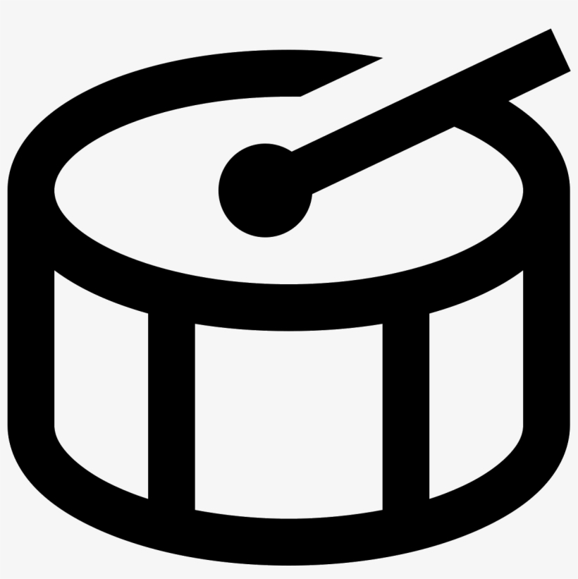 Bass Drum Icon - Drum Icon Png, transparent png #5914711