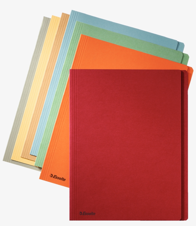 Esselte Manilla Insert Folder With Side Tab - Esselte Chemise De Classement Orange, Ft A4 1 Unité(s), transparent png #5915109