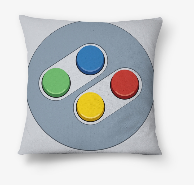 Almofada Super Nintendo Controller De Eduardo Bessana - Almofada Do Super Nintendo, transparent png #5915337
