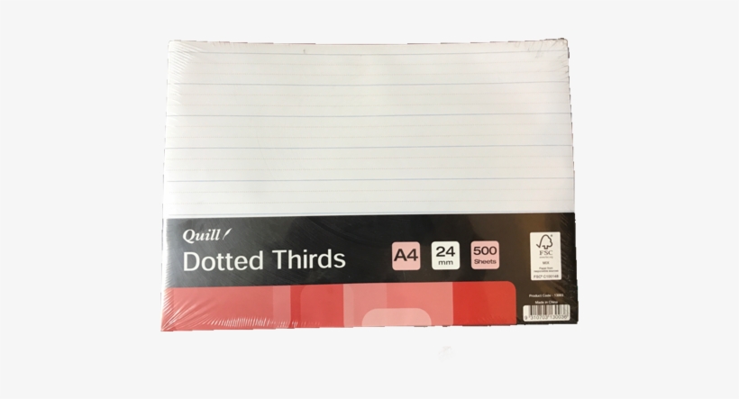 Paper Dotted Thirds 24mm A4 500's - Wallet, transparent png #5915670