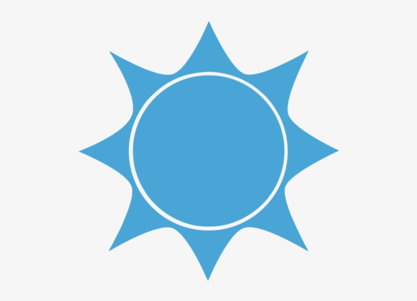 Sun Icon - Sun Icon Blue, transparent png #5916094