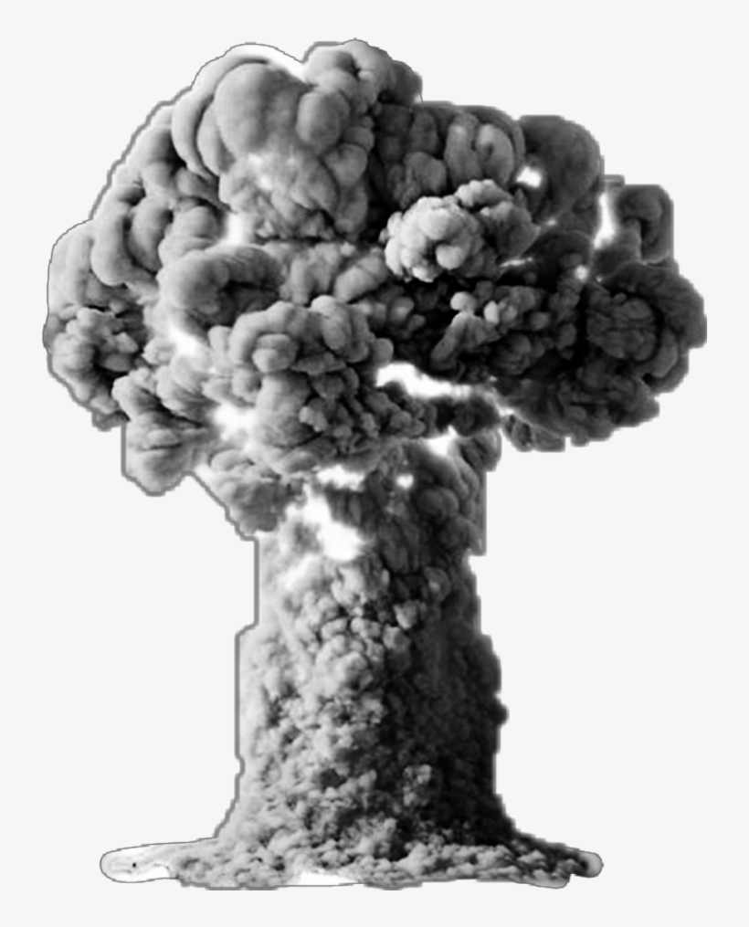 Smoke Explosion Greysmoke Explosionsmoke Smokeexplosion - Mushroom Cloud, transparent png #5916697